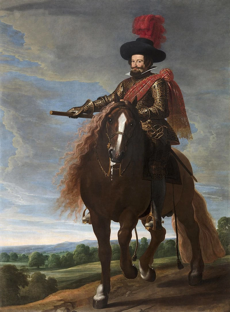 Ritratto equestre di Gaspar de Guzmán, Count - Duke of Olivares, Grandee of Spain (1587, 1645)